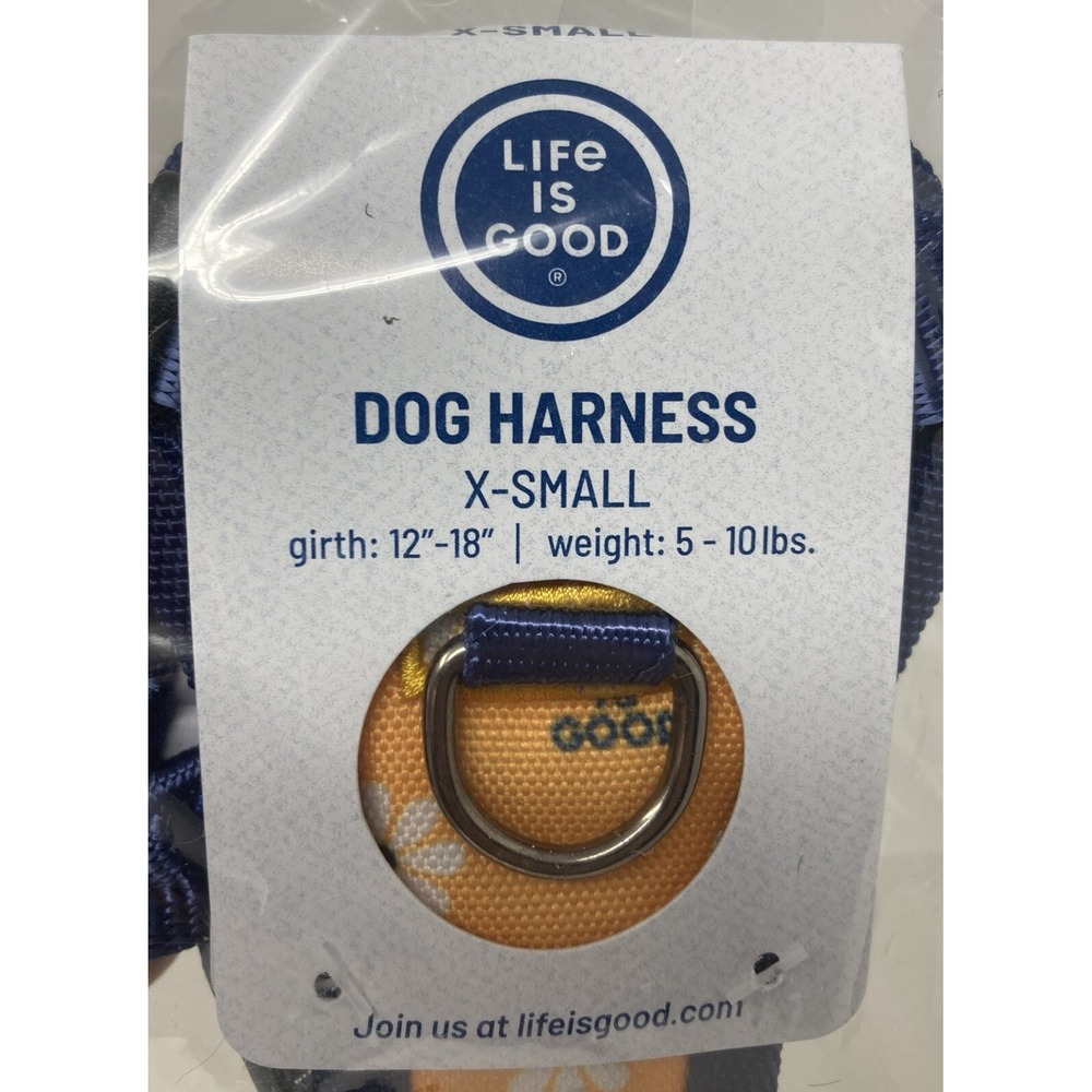 Life‎ is Good Daisy Dog Harness X-Small 5-10 lbs NWT   🌼 - Picture 3 of 7